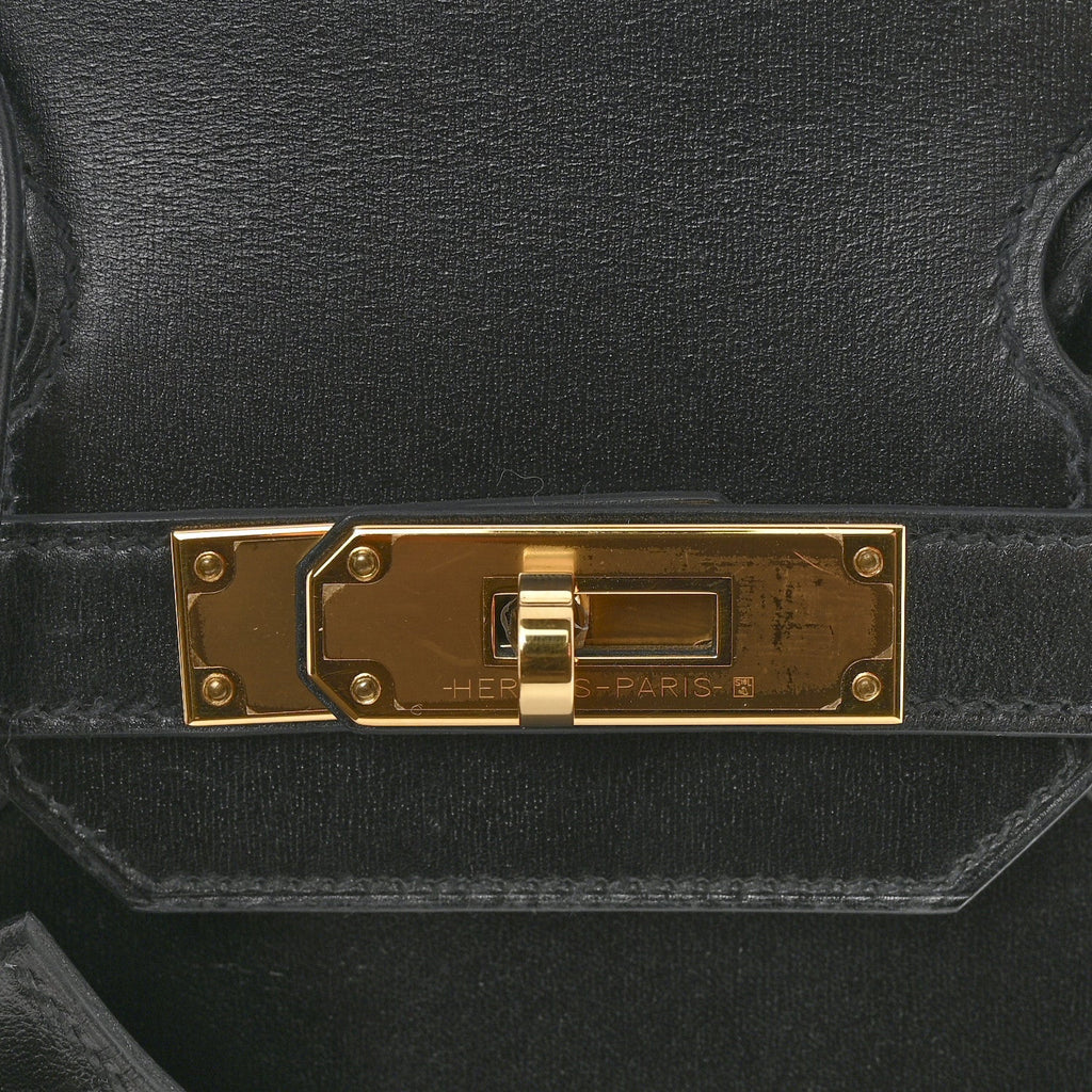 Box Birkin Sellier 30 Black