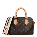 Monogram Speedy Bandouliere 20 Black