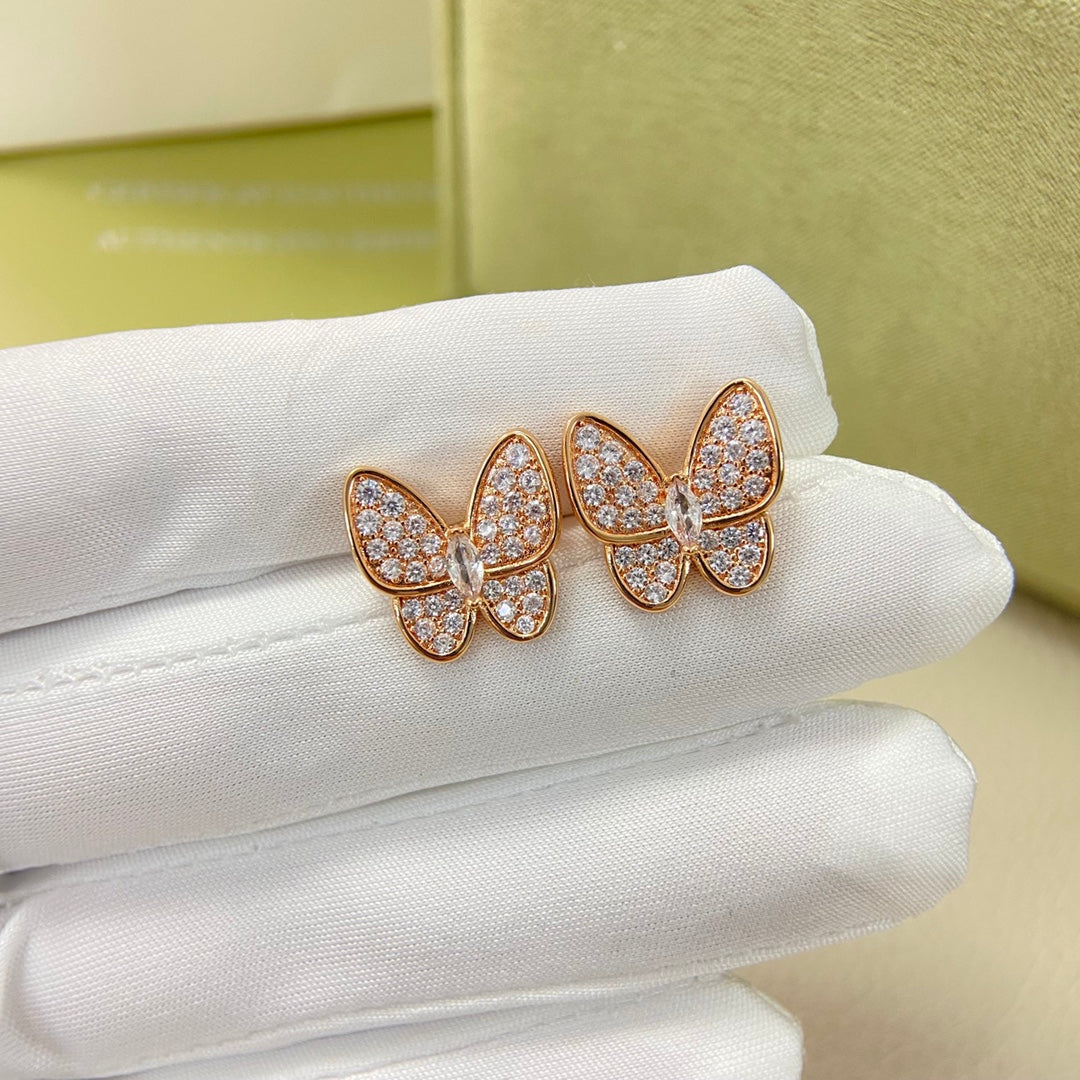 VCA Butterfly Dimond Necklace